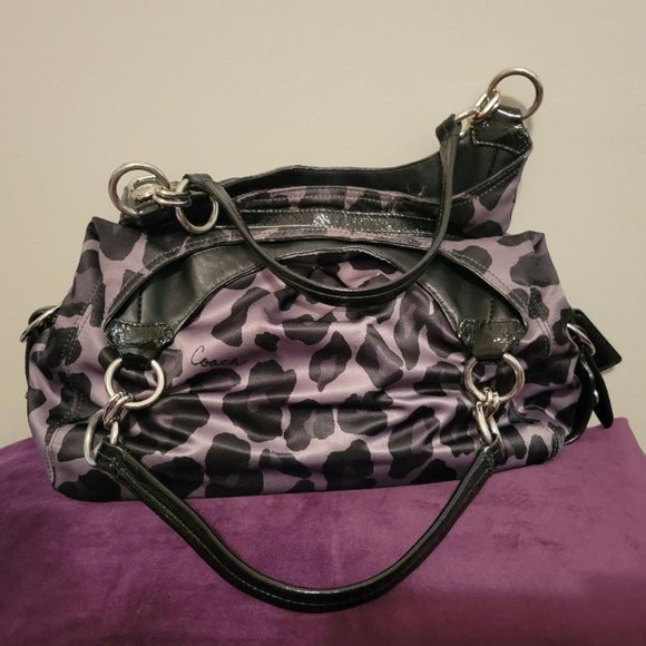 Coach Animal Print Handbag - Picture 3 of 7